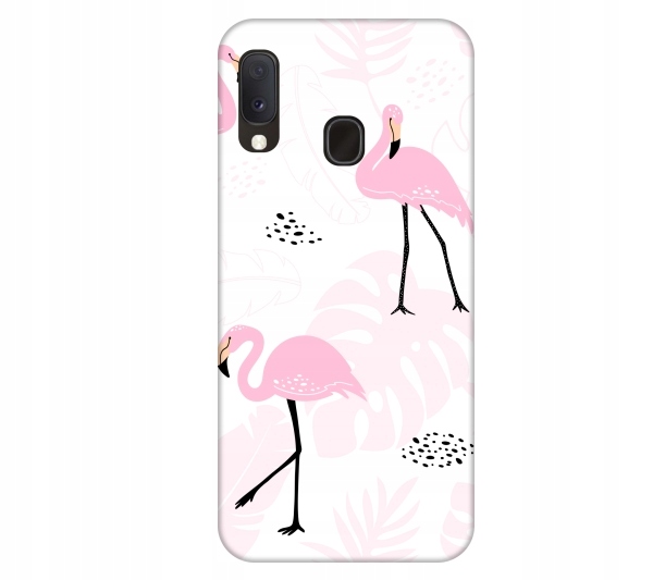 

Etui pokrowiec do Samsung Galaxy A20e Flamingi lat