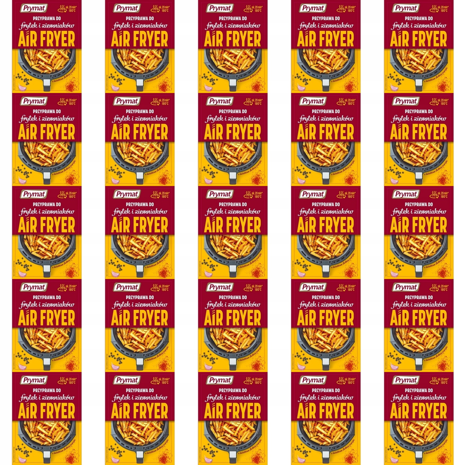 25x 30g Prymat przyprawa do ziemniaków air fryer Karton