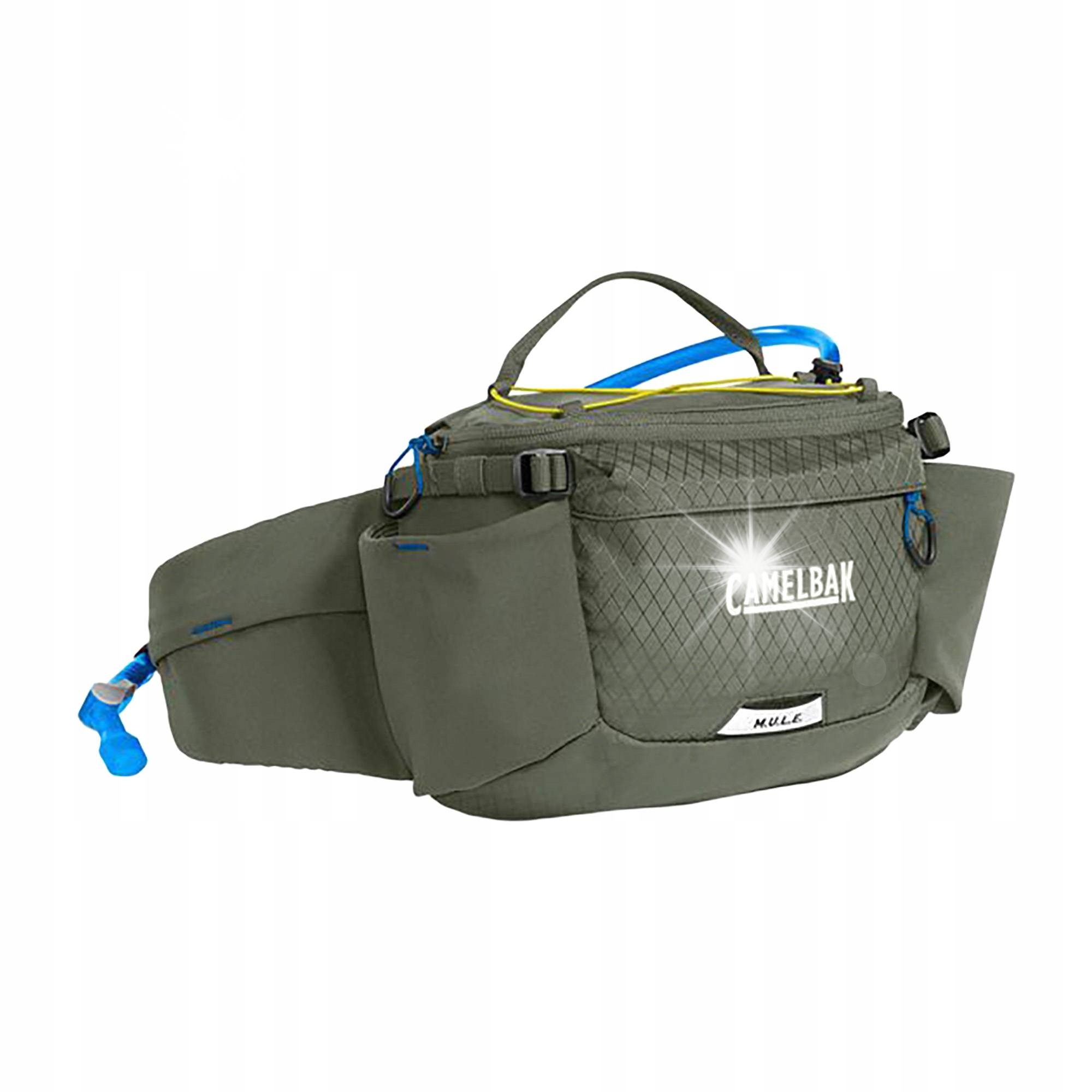 Cyklistická ledvinka Camelbak M.u.l.e 5L dusty olive hydrovak 1,5L