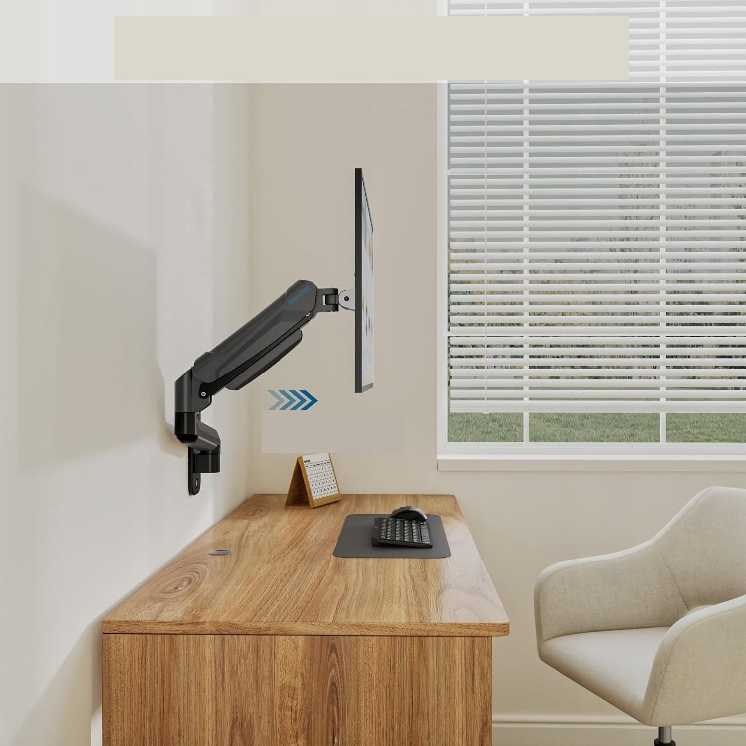 BONTEC Uchwyt Ścienny Do Monitora I TV 13-30 Cal VESA 75x75 100x100 — miniatura 11