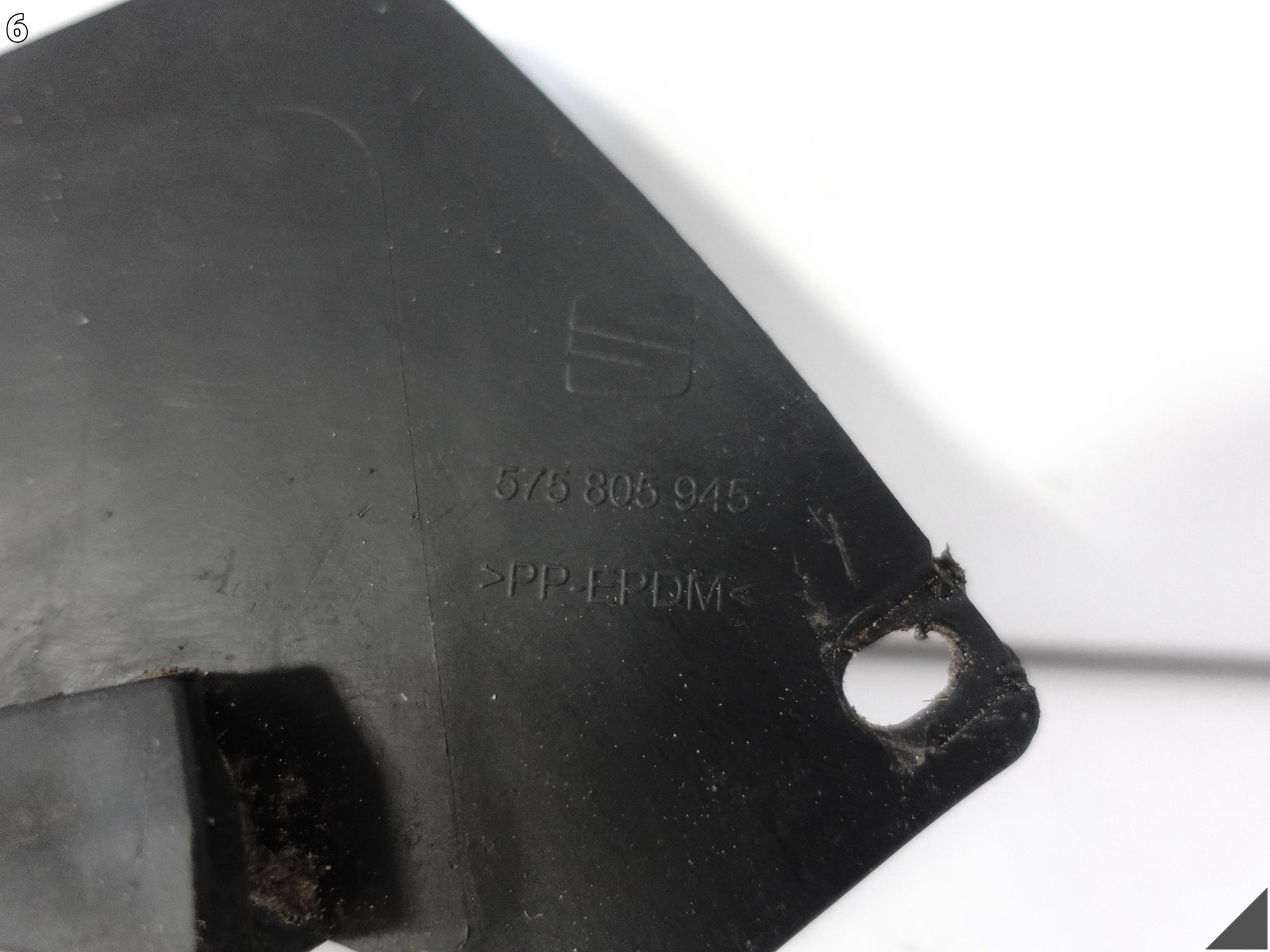 SEAT CUPRA ATECA 575 16- support holder bracket NADKOLA bumper left front