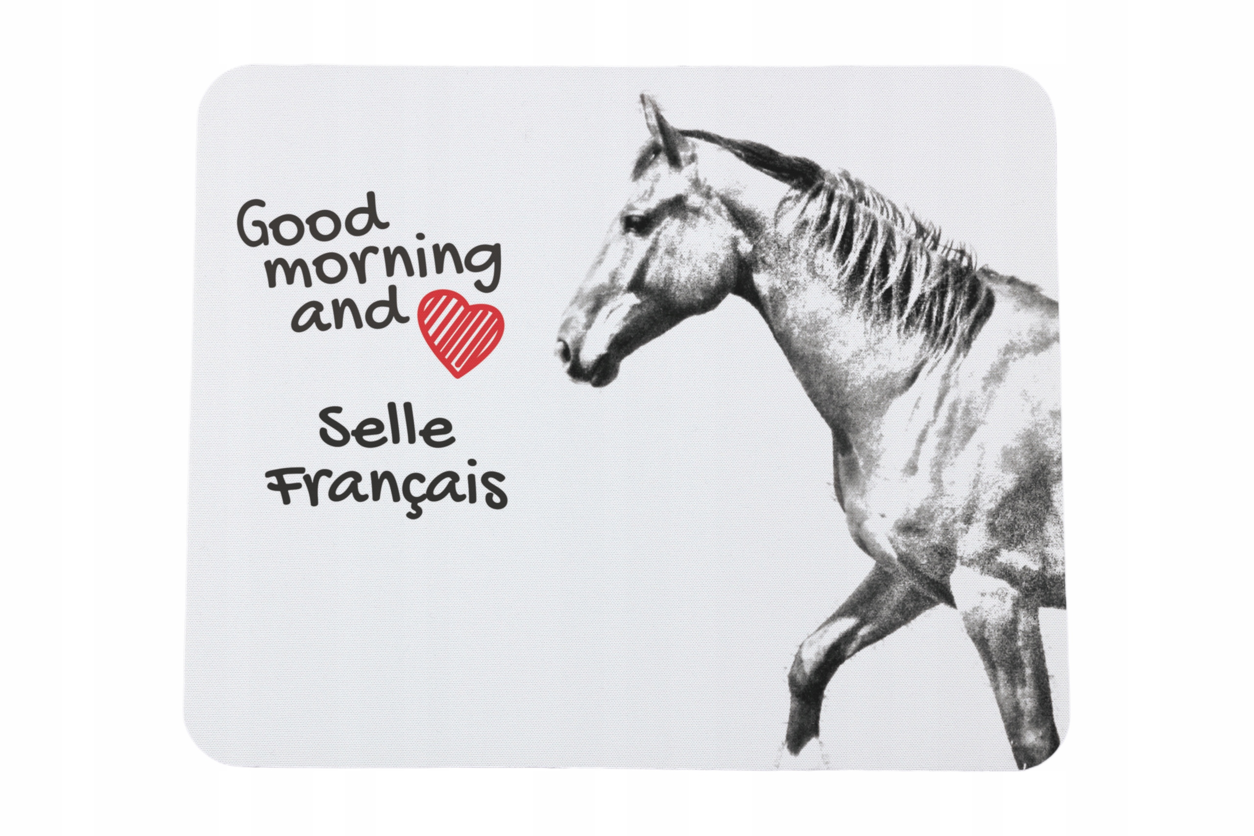 Selle Francais podkładka pod myszkę z nadrukiem, personalizowana podkładk