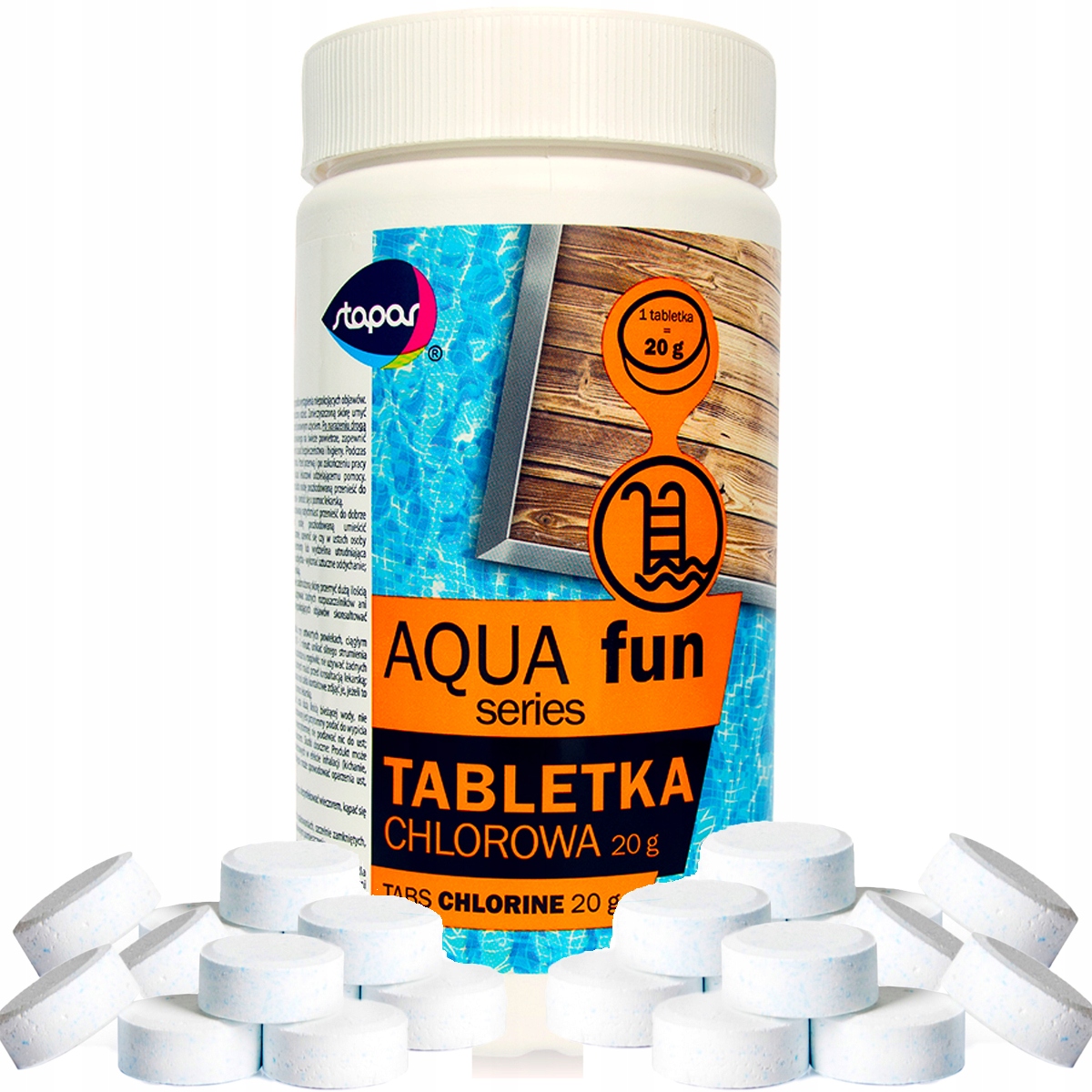 

Stapar Chlor Multi Do Basenu Tabletki 20G 1KG