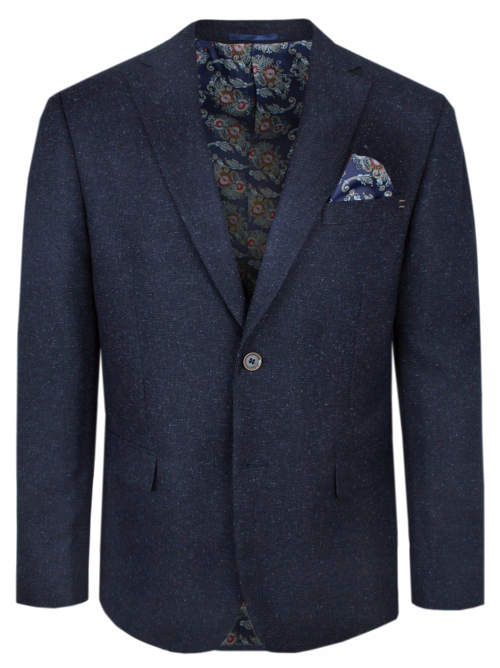 Vypasovaná Sako bunda pro dva Knoflíky Victorio Granát Melanž 112/182