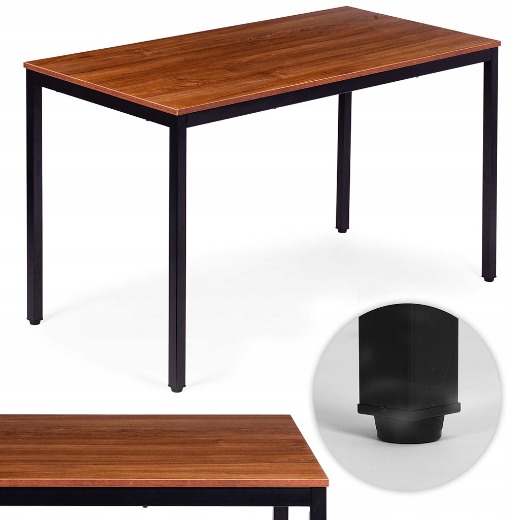 Kuchyňský Jídelní Stůl Pro 4-5 Osoby, Počítačový Stůl 120 X 60 CM Modernhome