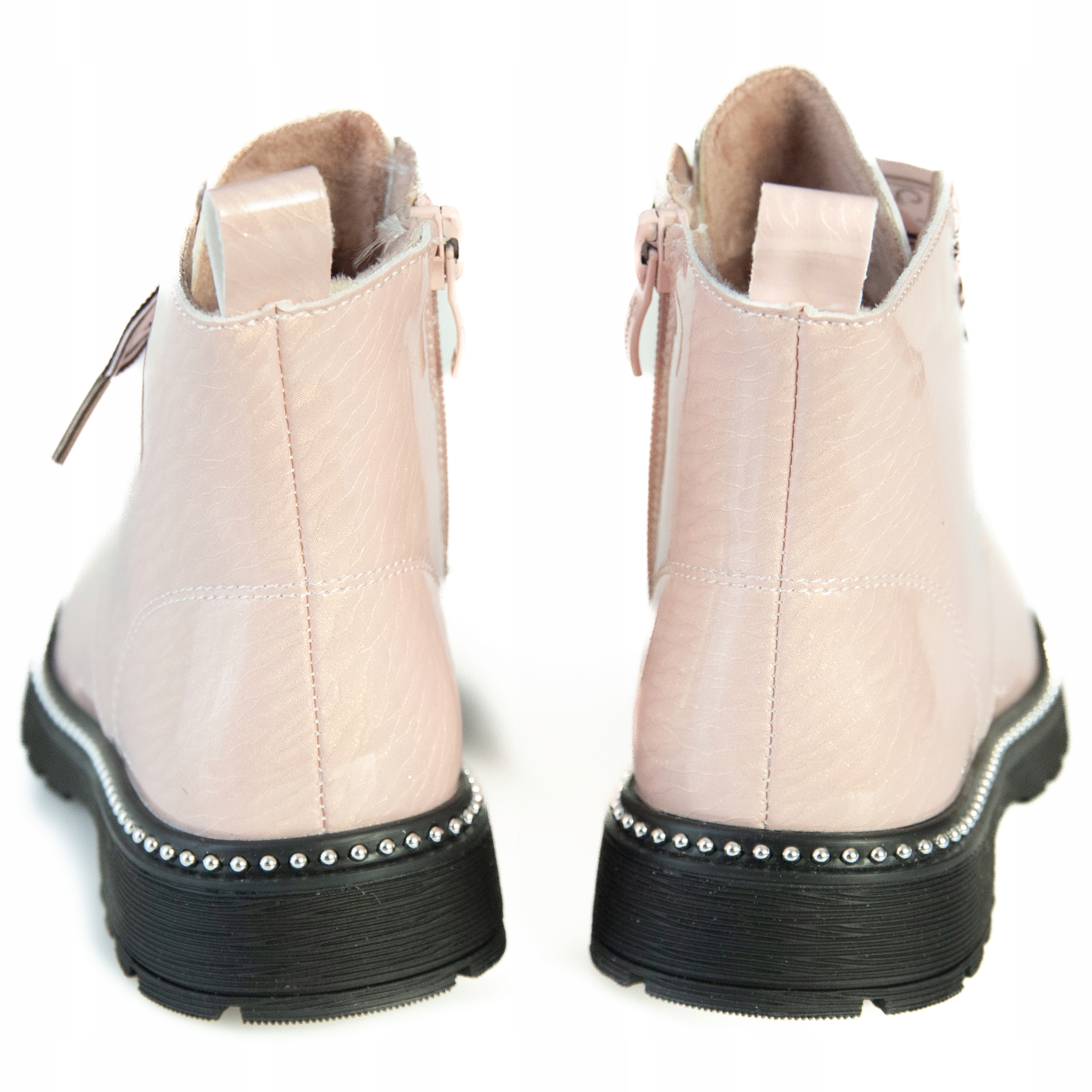 APAWWA BOTKI DZIEWCZĘCE OCIEPLANE R26 Kolor różowy