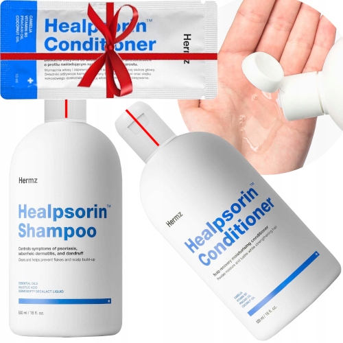 ZESTAW Healpsorin Szampon + Odżywka Łuszczyca ŁZS