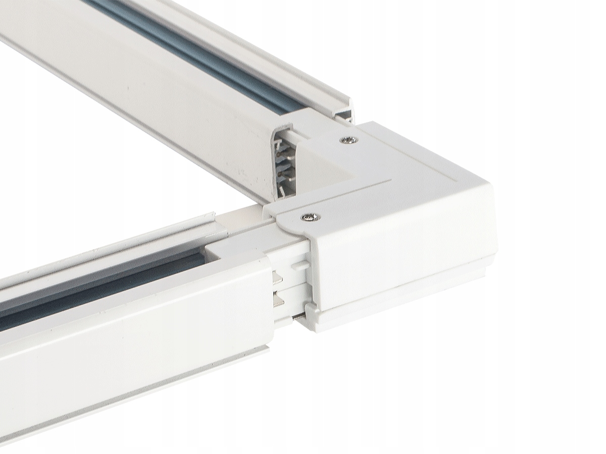 Łącznik Kątowy do Szynoprzewodów Biały 3 Fazowy Stan opakowania oryginalne