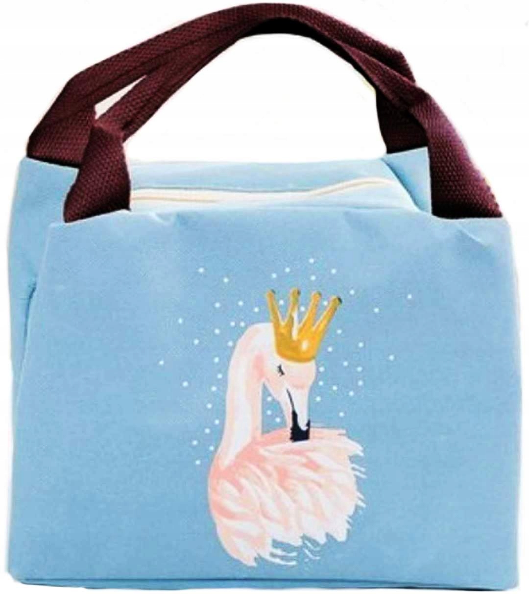 

Torba Na Lunch Śniadaniowa Termiczna niebieska