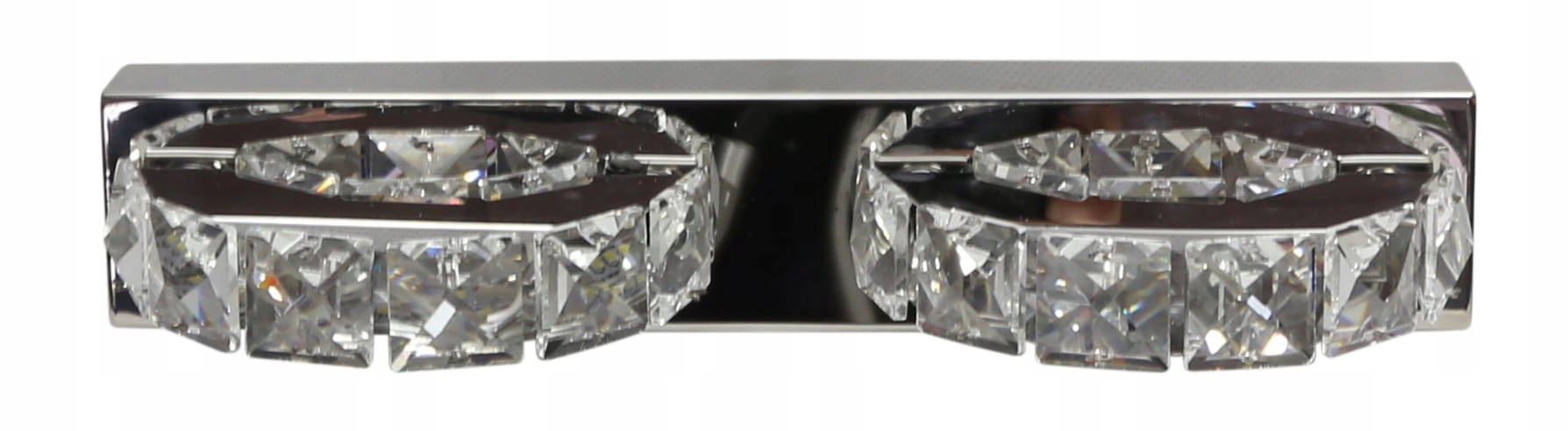 Nástenné svietidlo Candellux Lighting bezfarebné, strieborné s integrovaným Led zdrojom 3 W