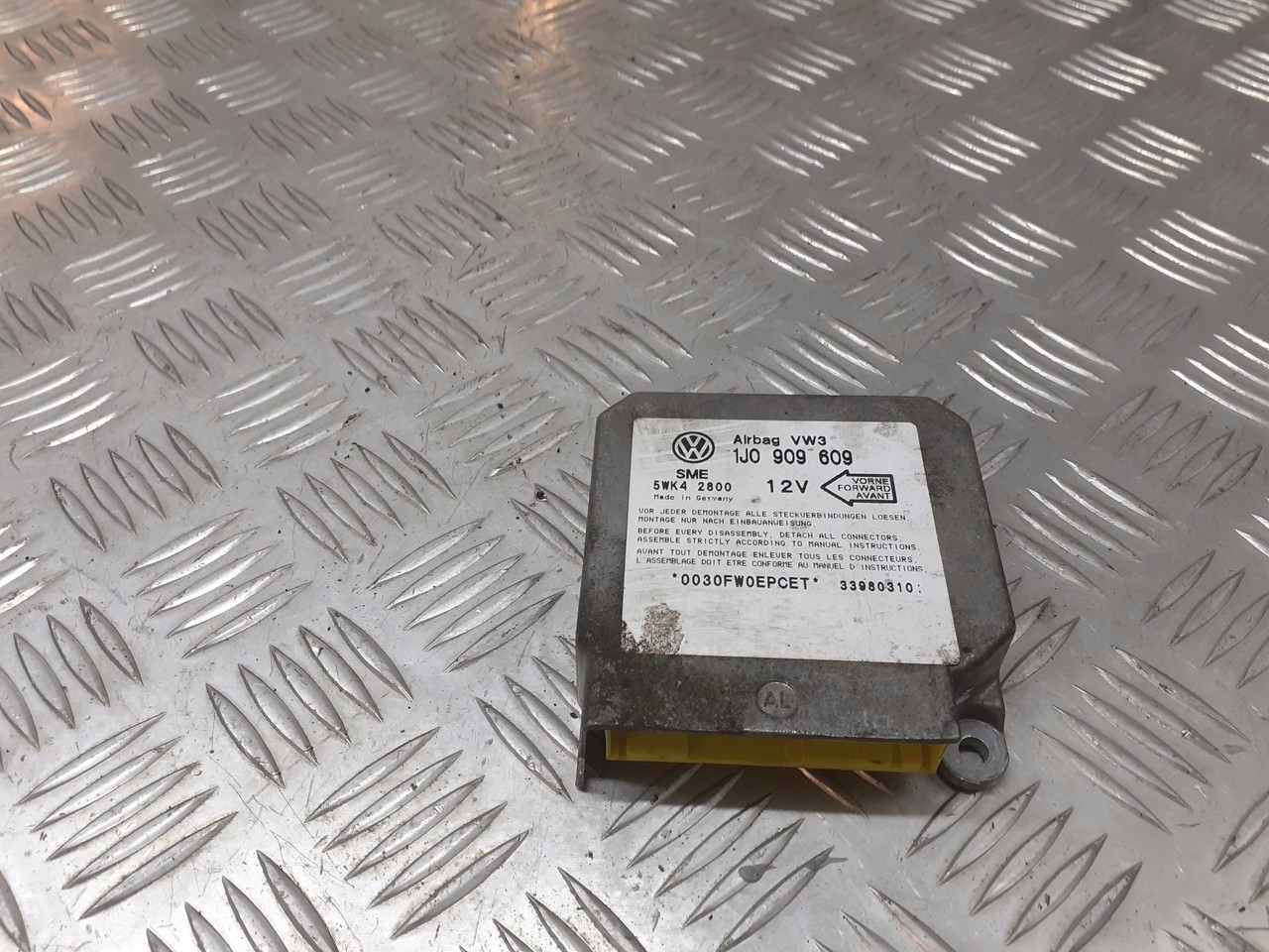 MODUŁ AIRBAG VW GOLF IV 1J0909609