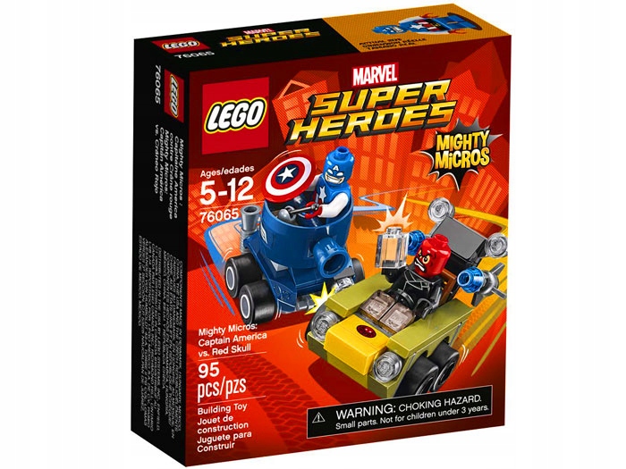 Lego Marvel Heroes 76065 Kapitán Amerika versus Red Skull