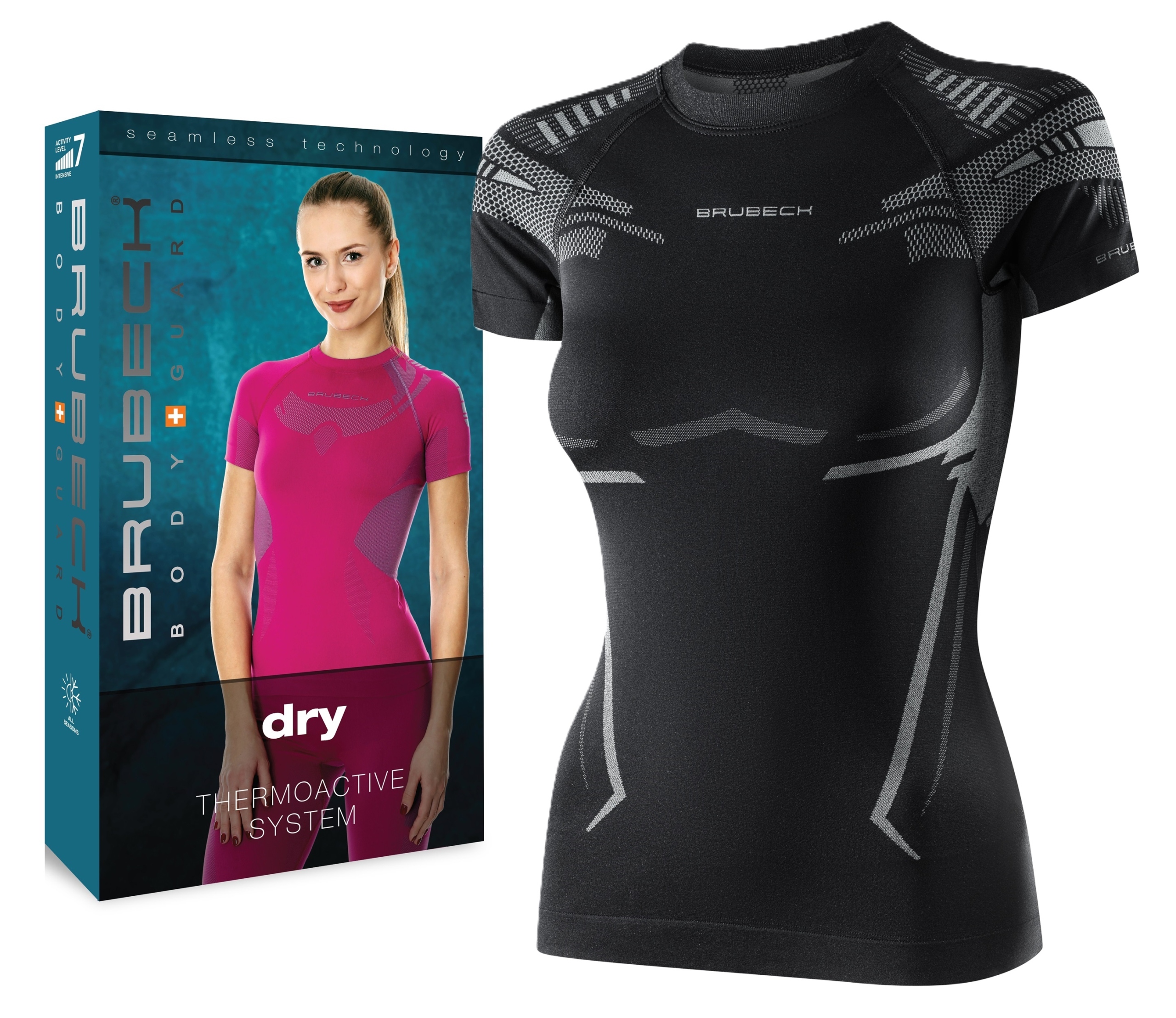 Oddychająca Termoaktywna Koszulka Do Turystyki -M