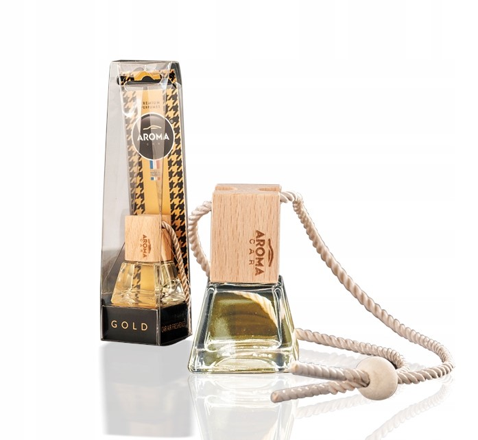 

Aroma Car Prestige Wood Gold Butelka odświeżacz