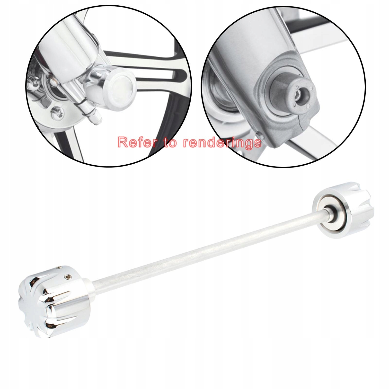 Zestaw osłon przednich osi do Standard Długość 1 cm