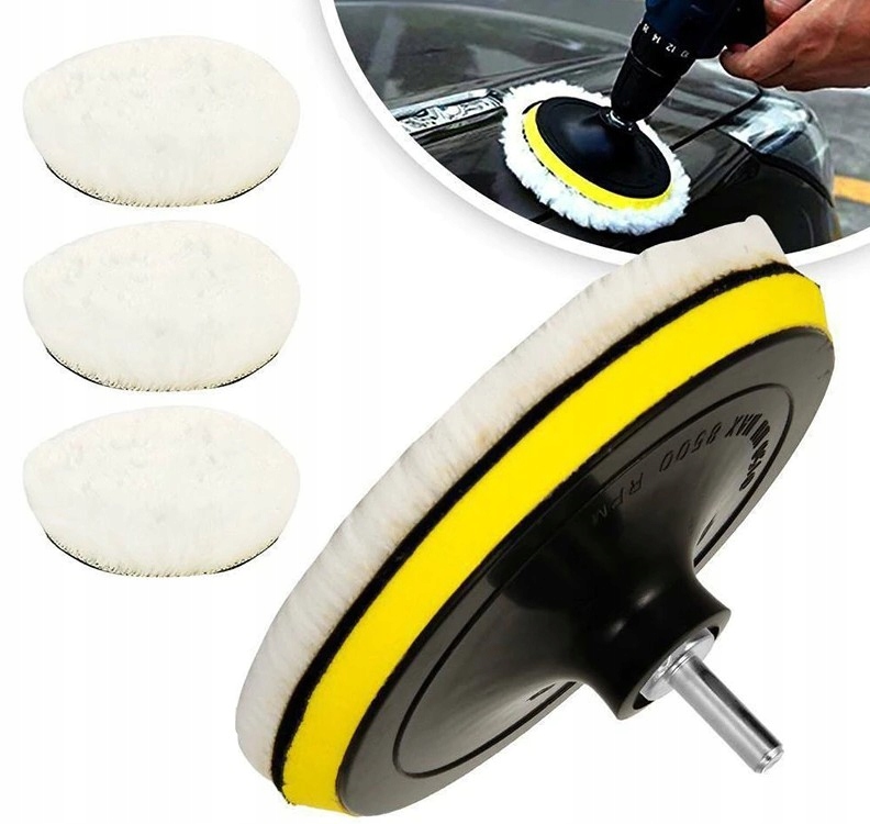 

Bms Futro Polerskie Wykończeniowa Pad Adapter 75mm