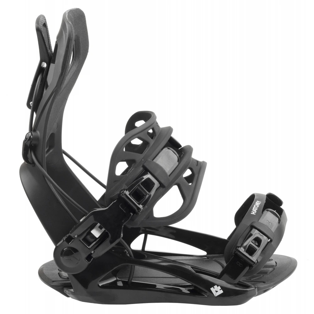 Dětské snowboardové vázání Hatchey Fastec Black 24/25 černá 23770/XL