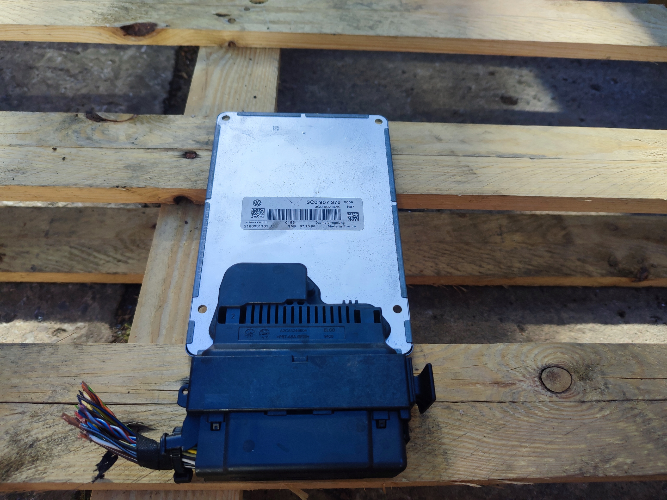 VOLKSWAGEN control unit computer springing 3C0907376