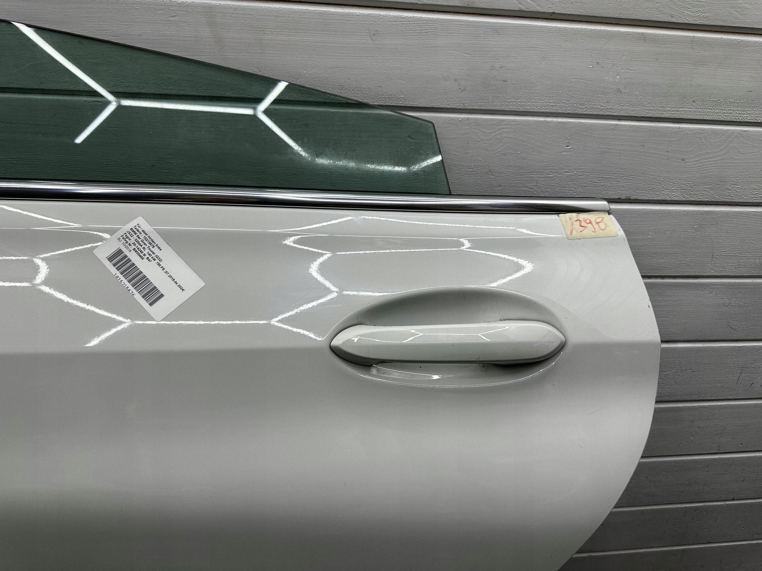 door rear. rear part side left BMW 6 G32 Gran Turismo