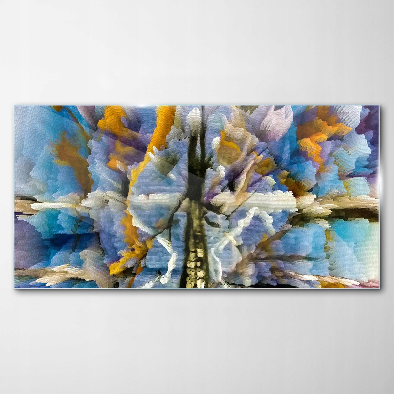 Sklenený obraz Dekor Abstrakcia Umenie 140x70