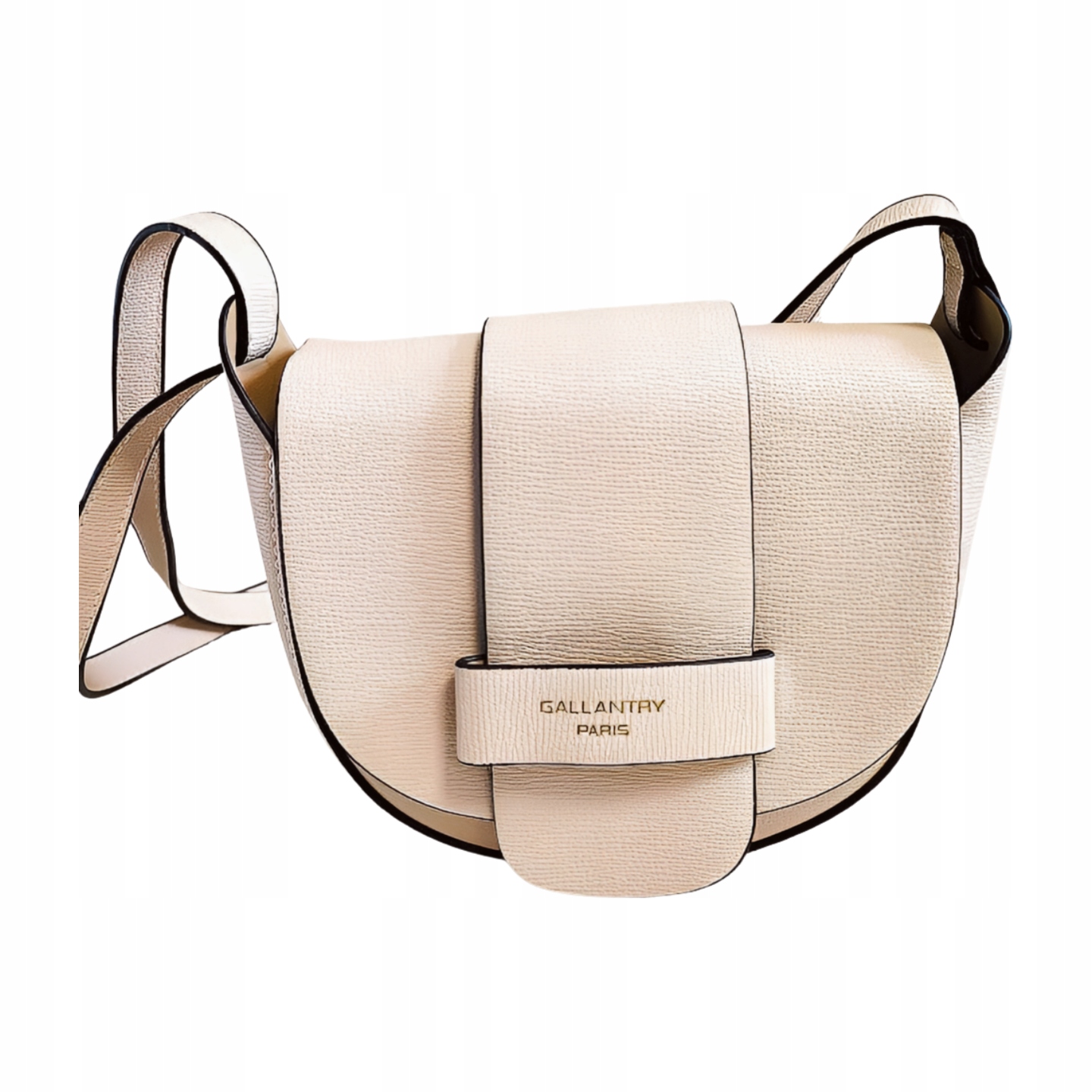 Gallantry kabelka přes rameno béžová s klopou