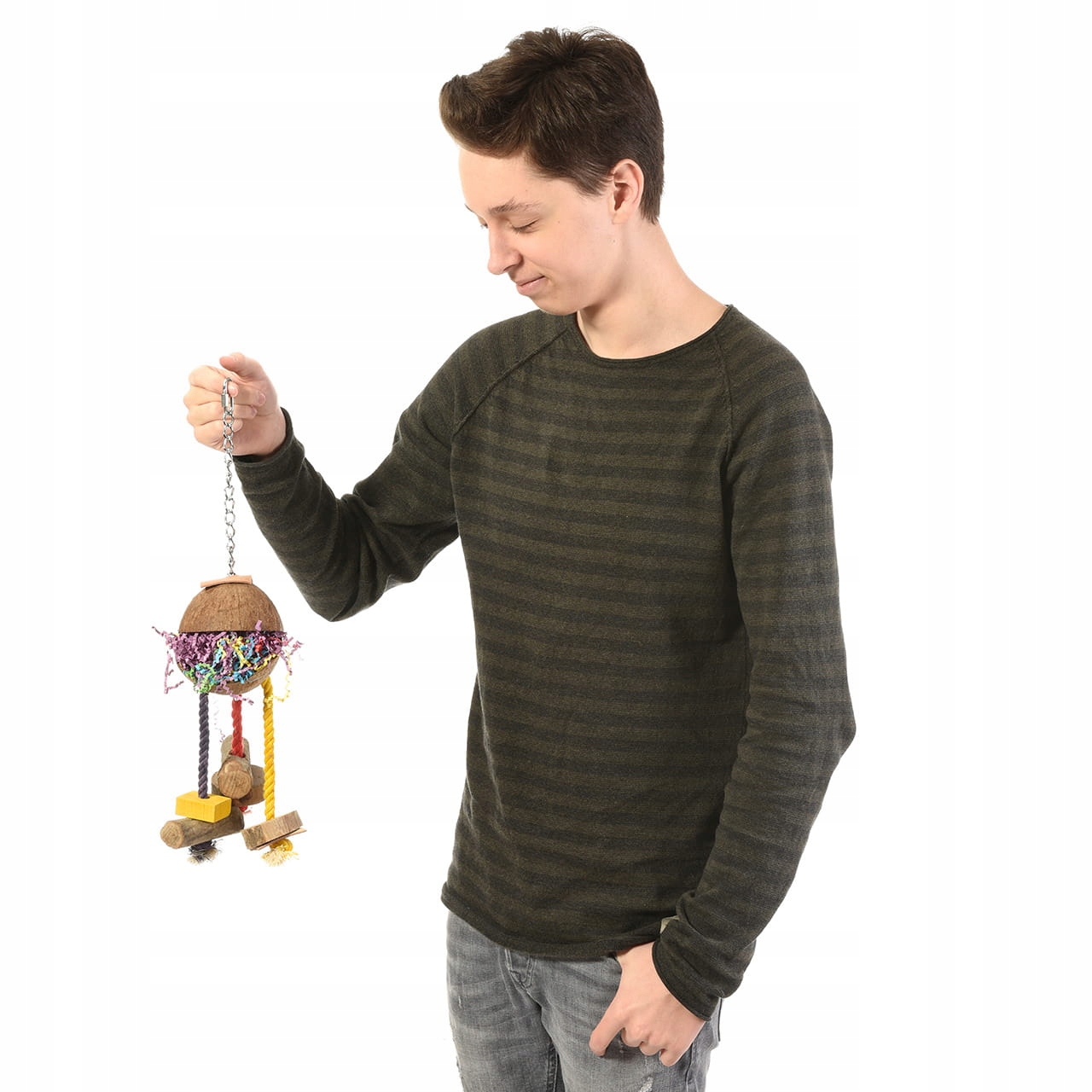 Levně Kokosové překvapení – hračka pro střední a větší papoušky