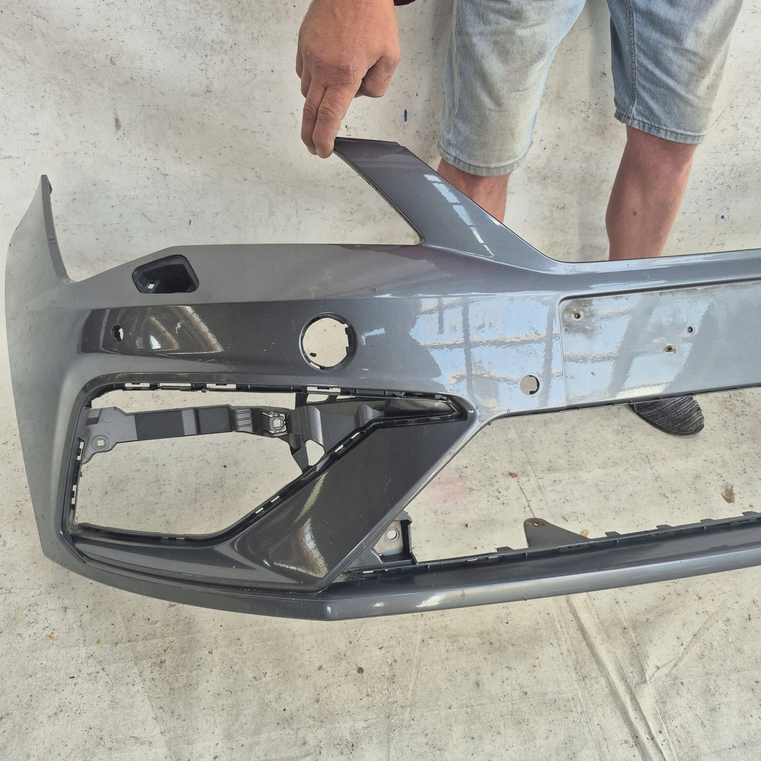 SEAT LEON III 5F LIFT FR 17- bumper front front PDC SPR