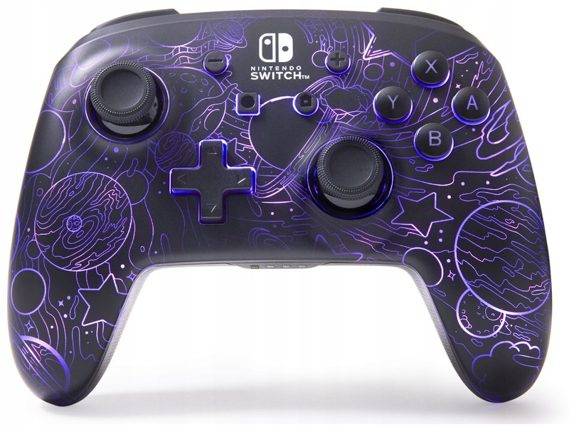 Kontroler Powera Enhanced Lumectra Galactic Vortex