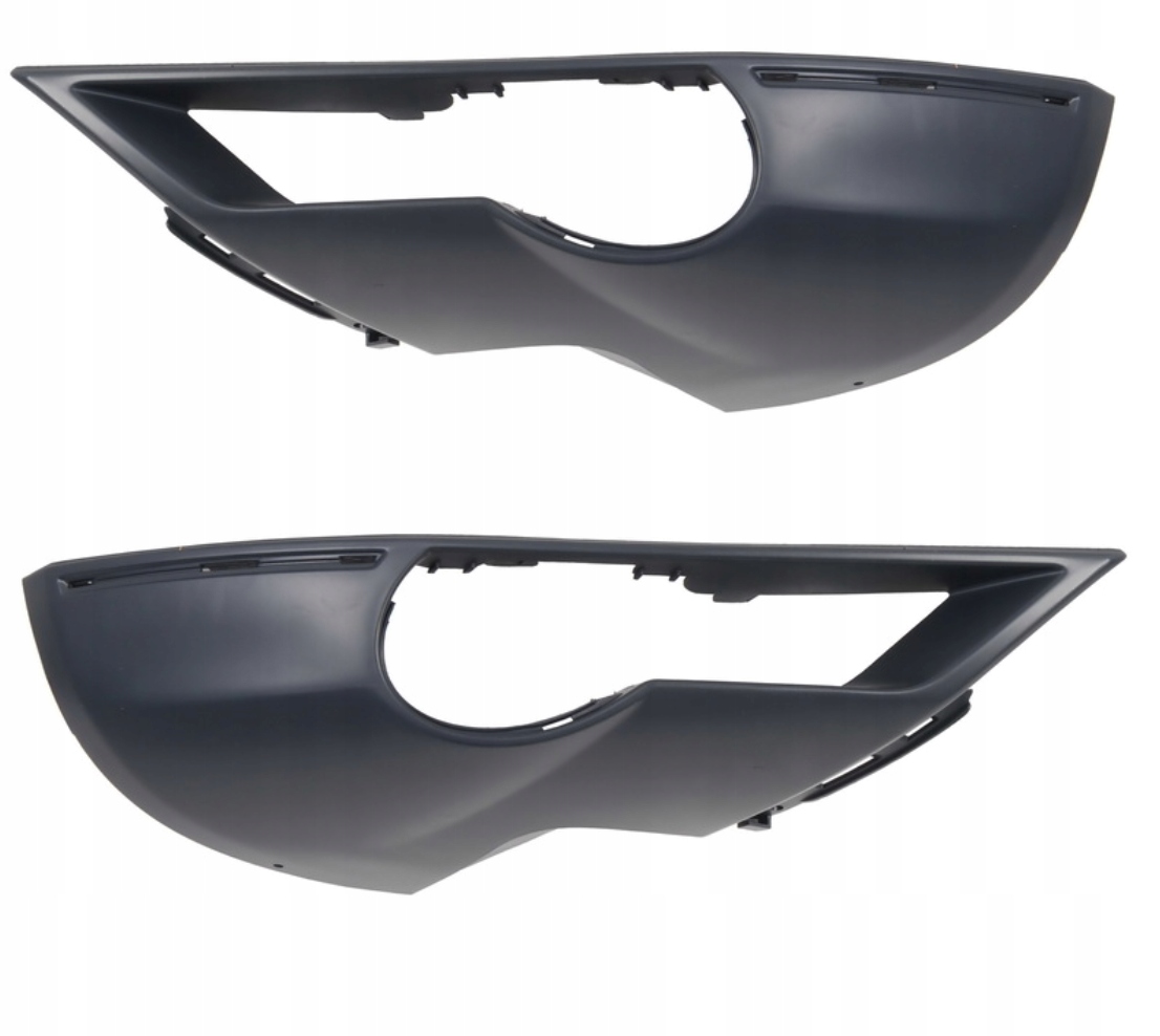 Audi Q7 09-15 Lišty Předního Nárazníku Komplet