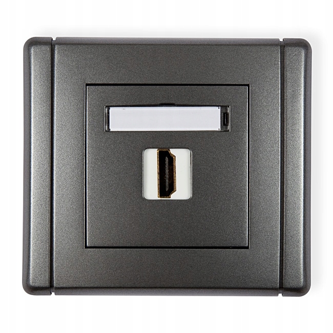 Karlik Flexi grafitový konektor 1xHDMI 11FHDMI-1
