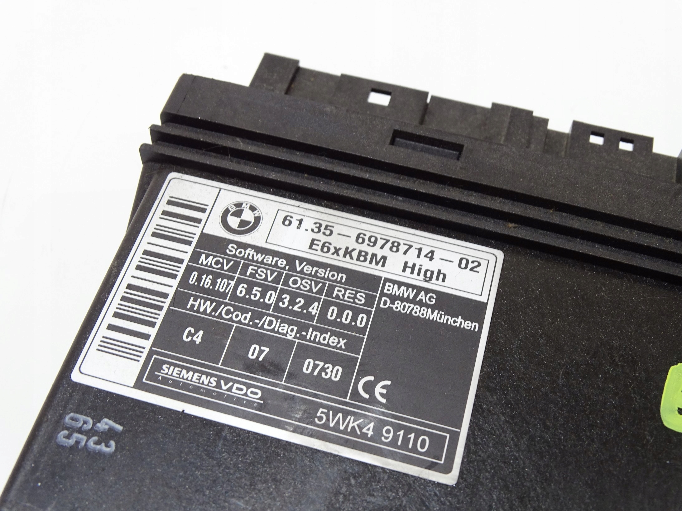 module control unit KOMFORTU BMW E60 E61 6978714 (4555704)