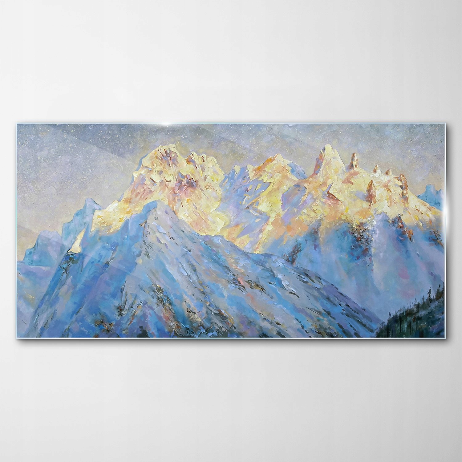 

Hartowany Obraz Szklany Góry Natura Skały 120x60