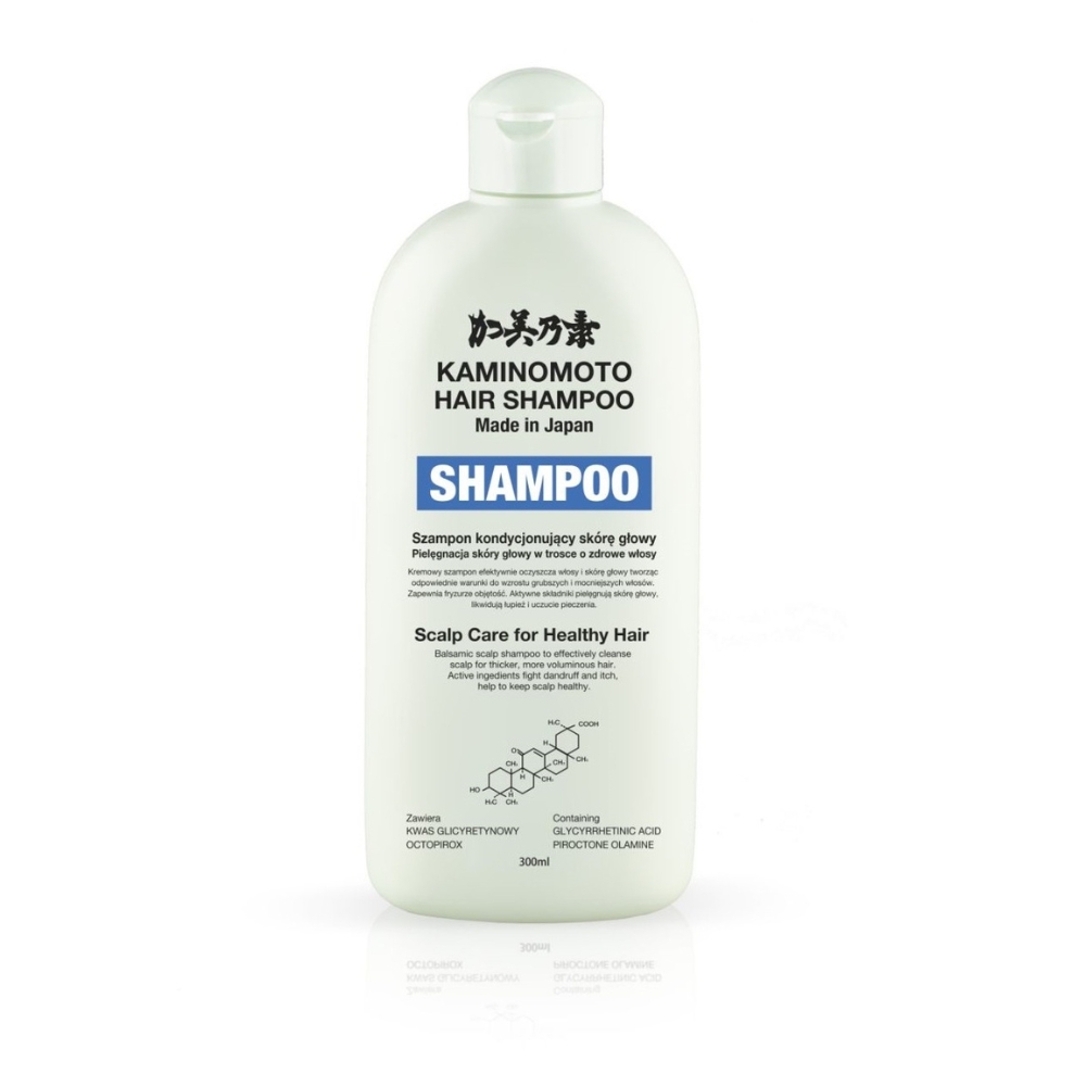 Kaminomoto Hair Shampoo, 300 ml – Šampon pro kondicionování pokožky hlavy