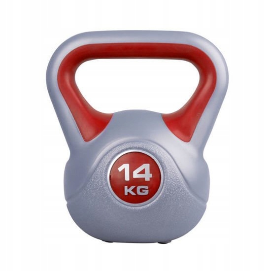 

Hantla Kettlebell Winylowa Cement+powłoka 14KG