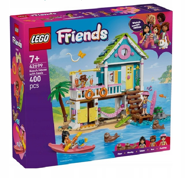 Lego 42699 Friends Domek Na Pláži S Tuleněm
