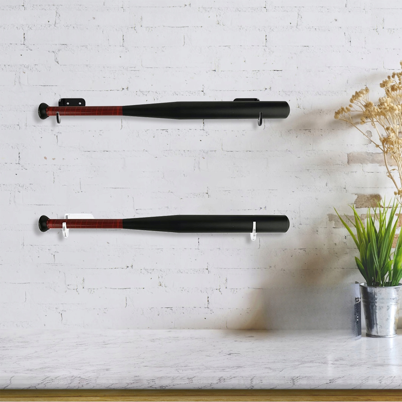 STOJAK NA KIJ BASEBALLOWY SOFTBALL MONTOWANY NA ŚCIANIE Długość 0