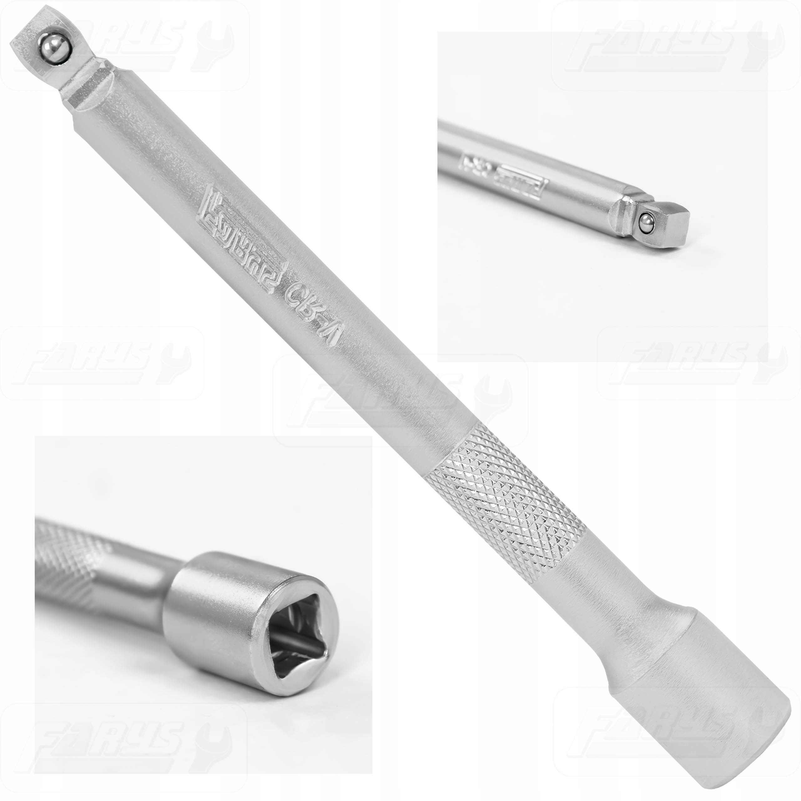 Przedłużka Nasadka Uchylna 1/4'' 100mm CrV Profesjonalna Farys FR2152