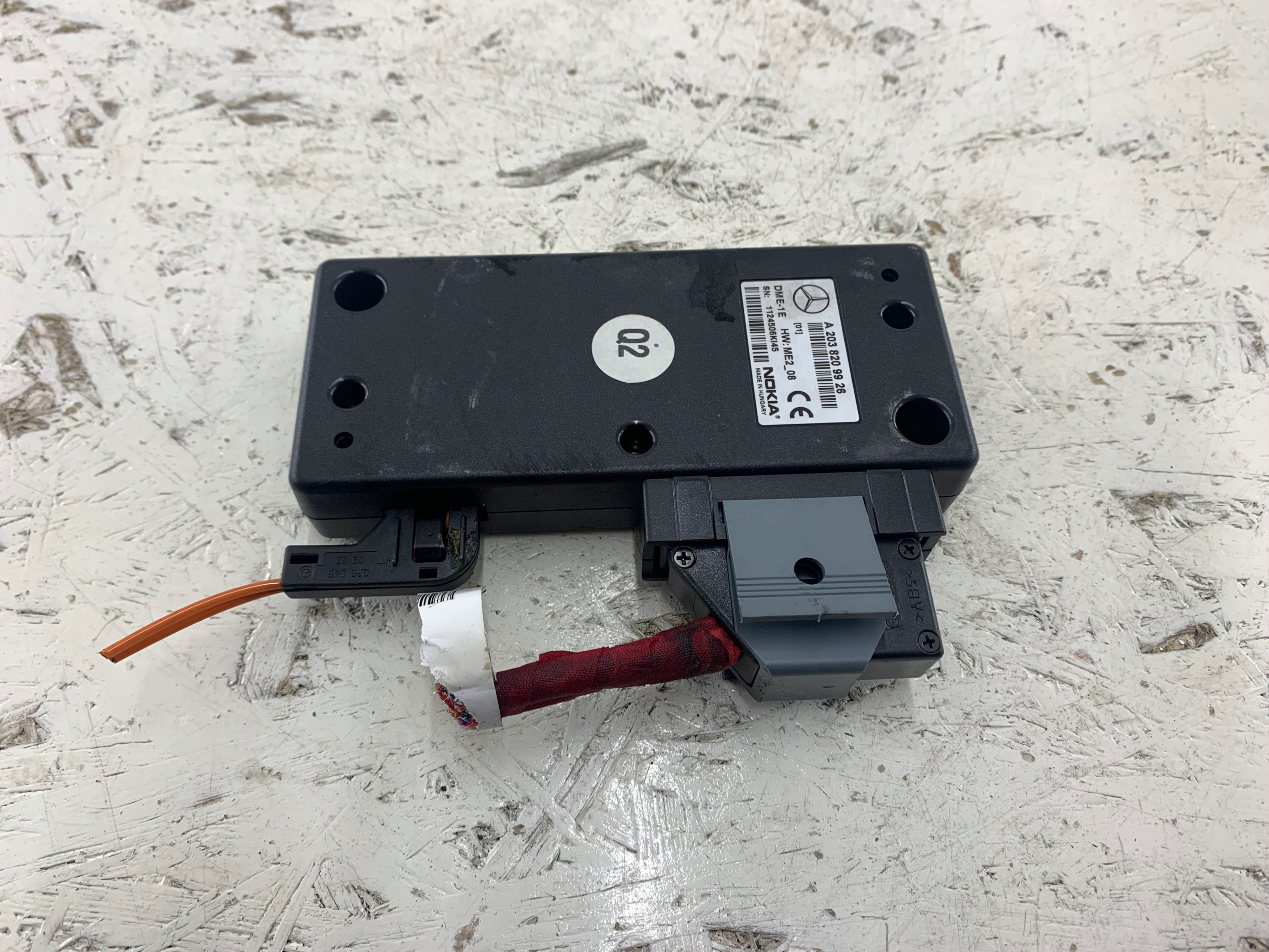 MERCEDES W203 module control unit TELEFONU A2038209926