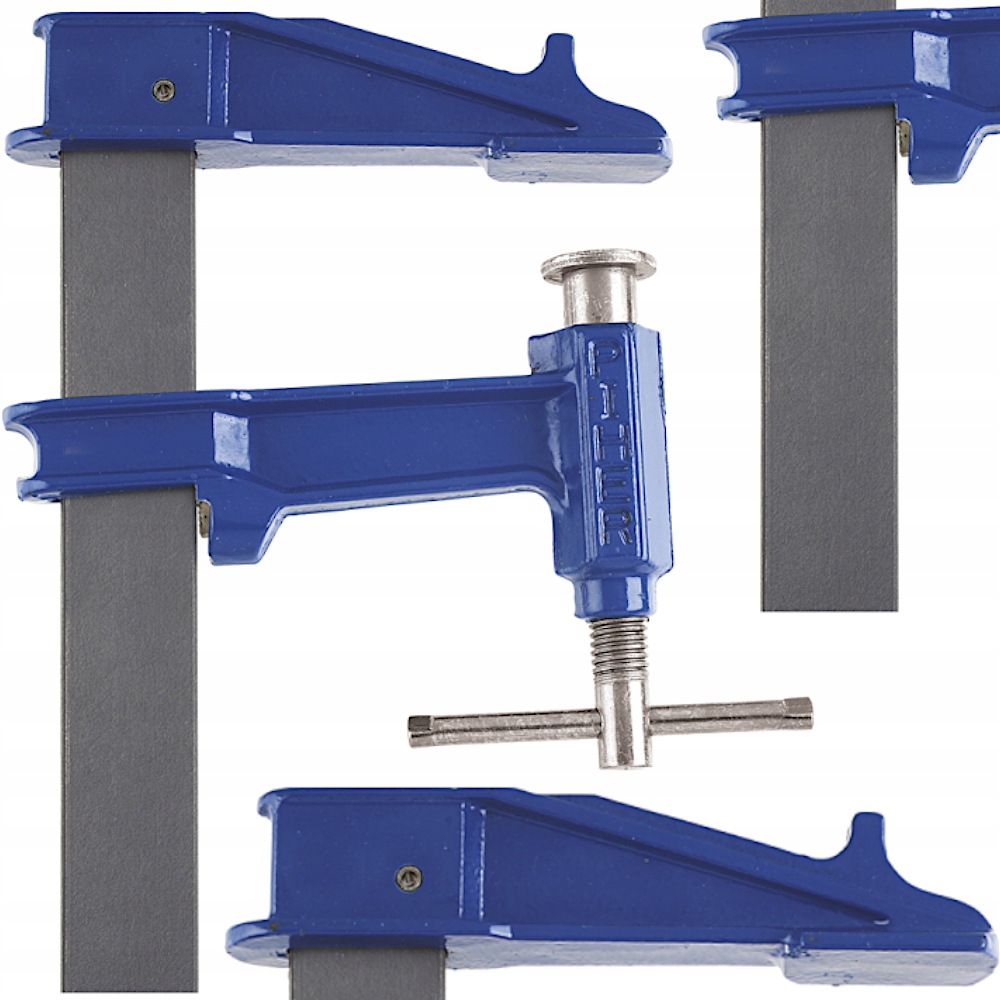 Ścisk śrubowy tłokowy zacisk Clamp F max 50cm 900kg Piher 04050