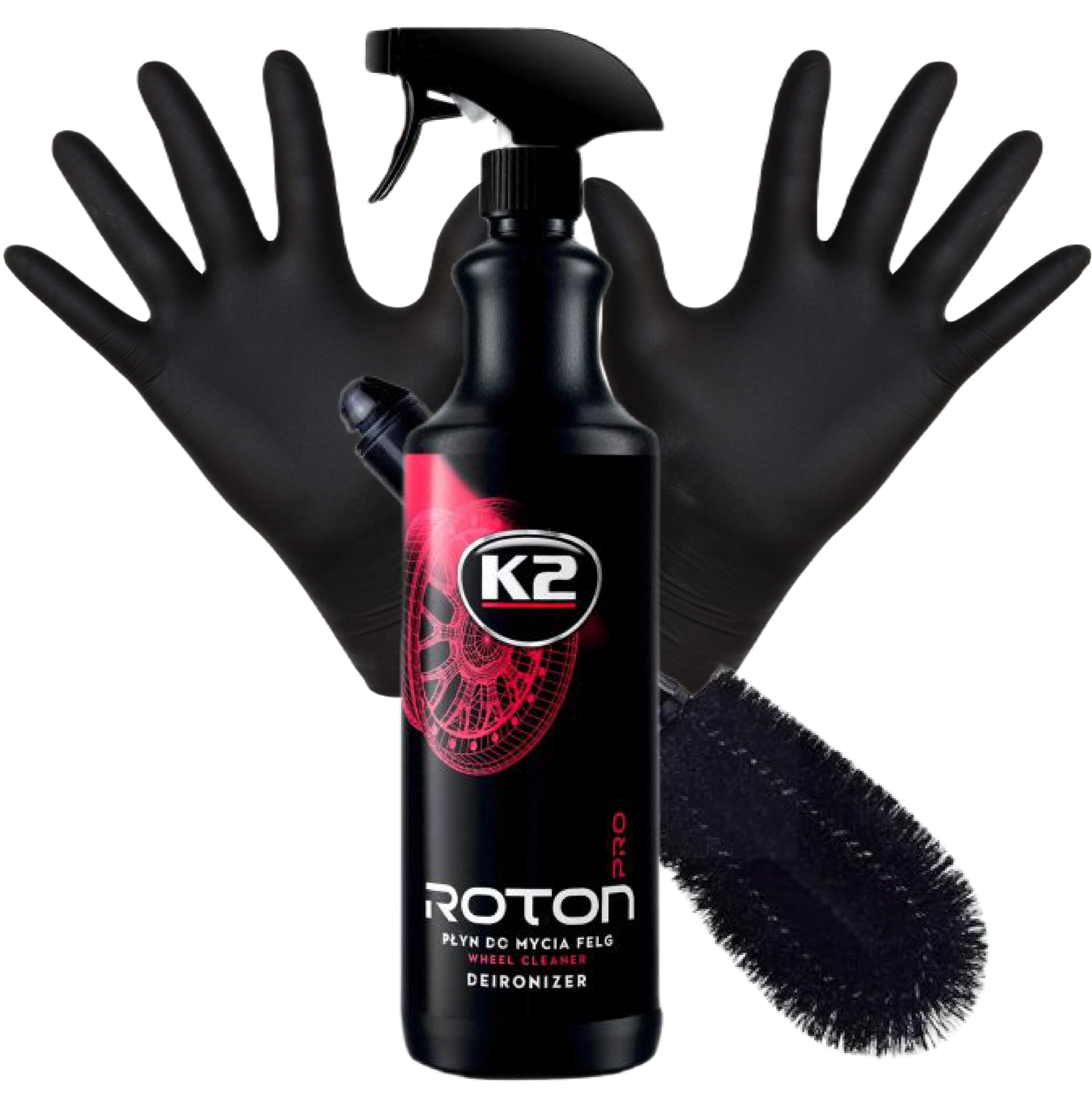 

K2 Roton Pro 1L krwawiącą felga żel do mycia felg