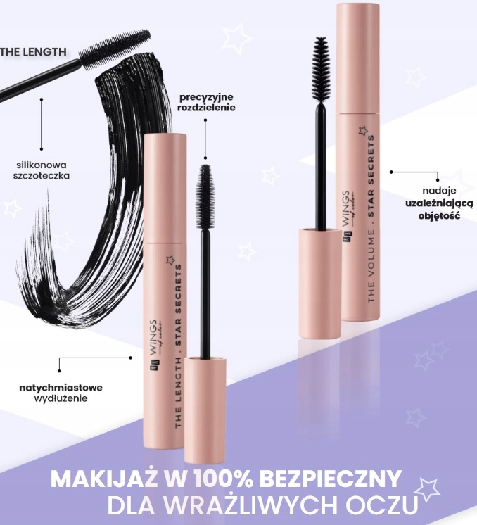 AA WINGS OF COLOR Star Secrets błyszczyk LightNude Marka AA