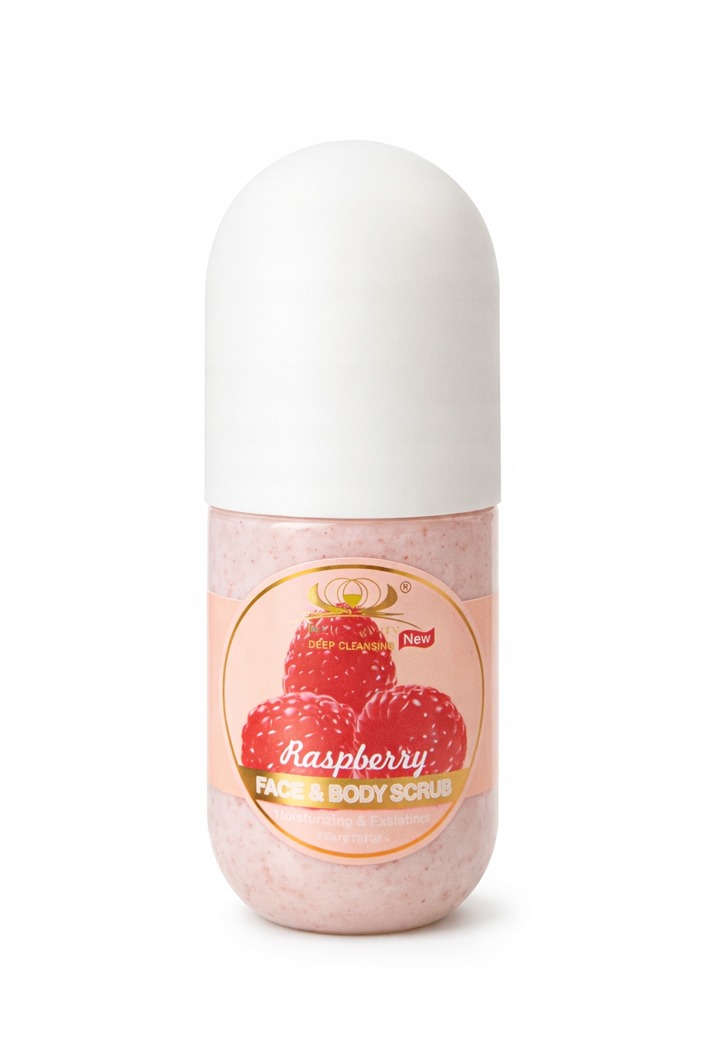 Peeling do twarzy i ciała Malinowy Raspberry Scrub Deep Cleansing