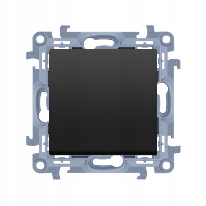 Łącznik pojedynczy Czarny mat - Simon 10