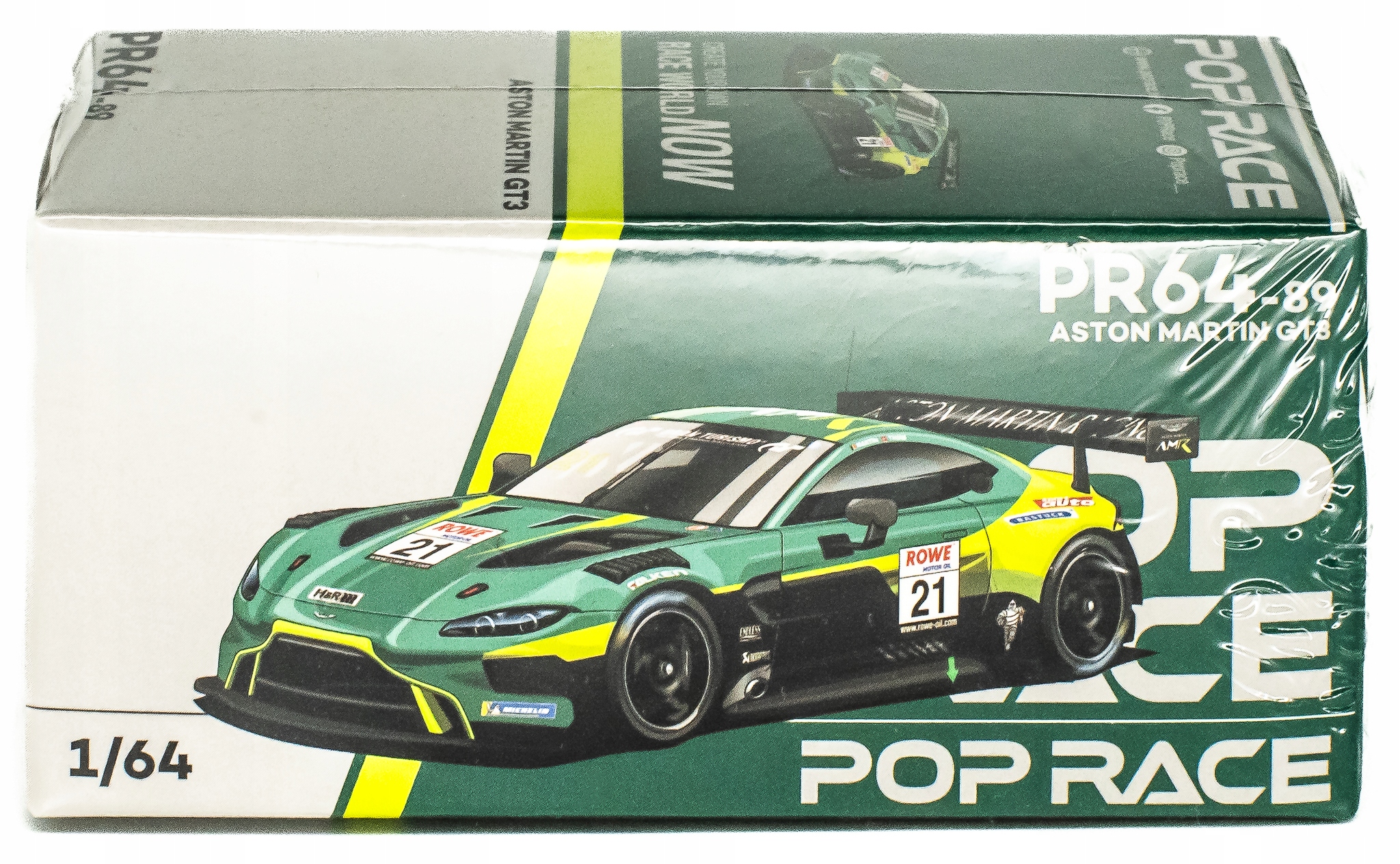 Pop Race 1:64 Aston Martin GT3 N24 2022 PR64-0089 Zánovní