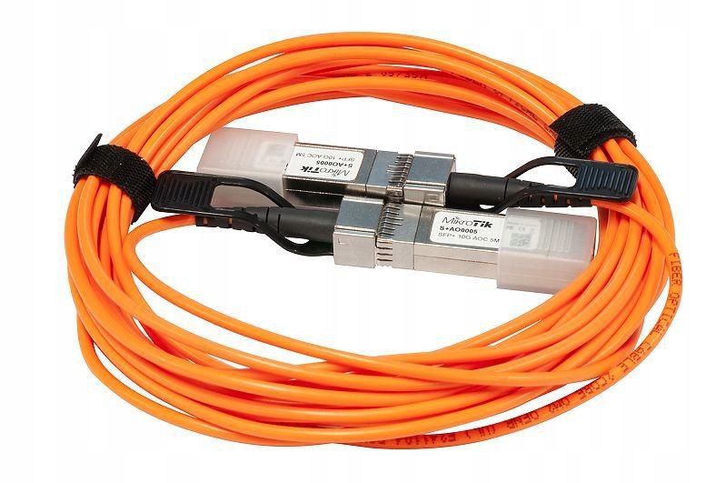 Mikrotik S+AO0005 Dac Sfp+ Modul 5M Aktívny Optický Kábel S Priamym Pripojením