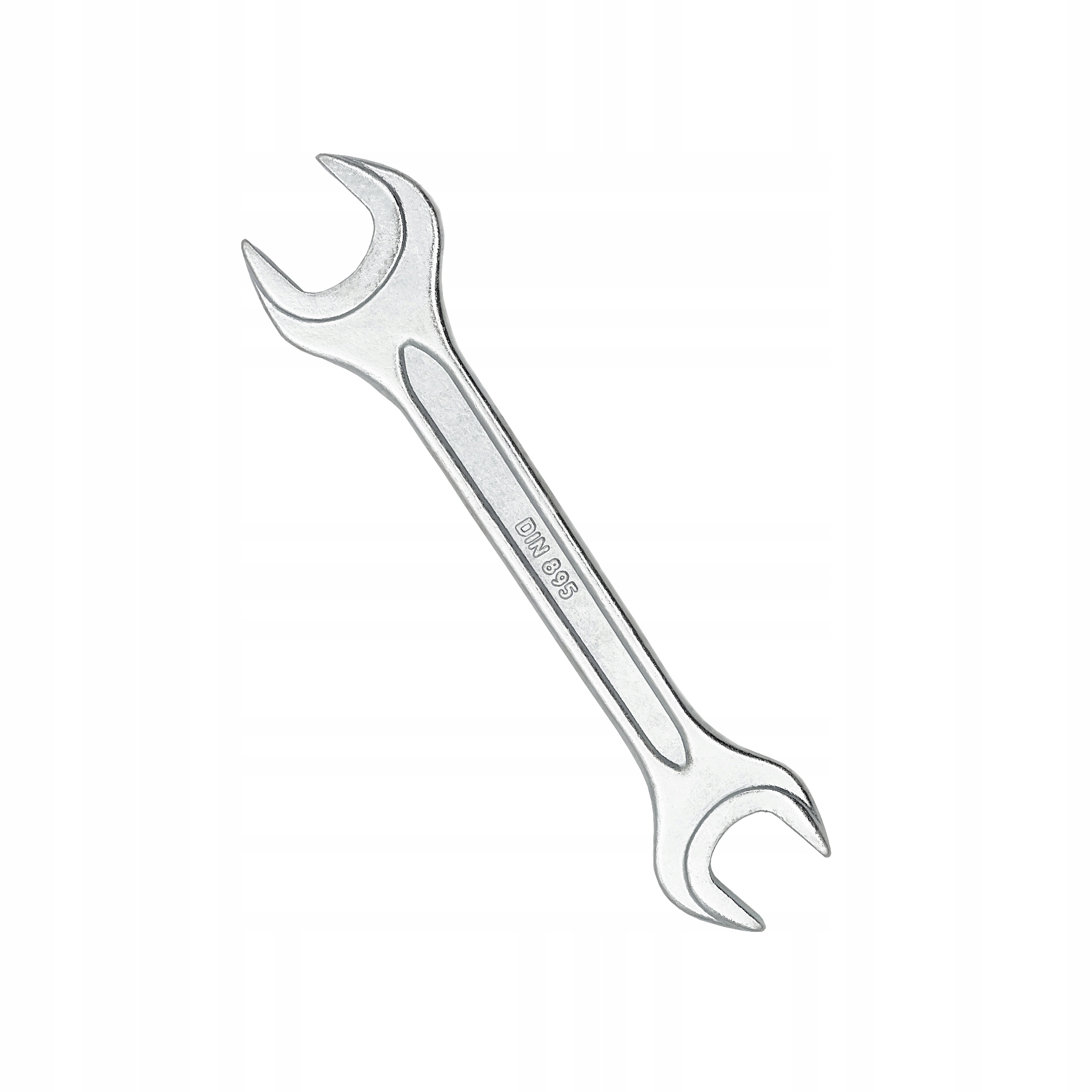 KLUCZ PŁASKI DWUSTRONNY 8x10 mm CR-V STALOWY CHROMOWANY MOCNY