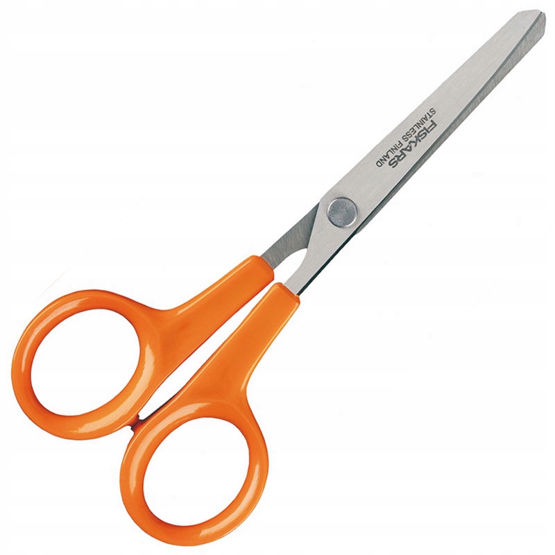 Nůžky Fiskars z nerezové oceli pro hobby uživatele, kulaté špičky (13cm)