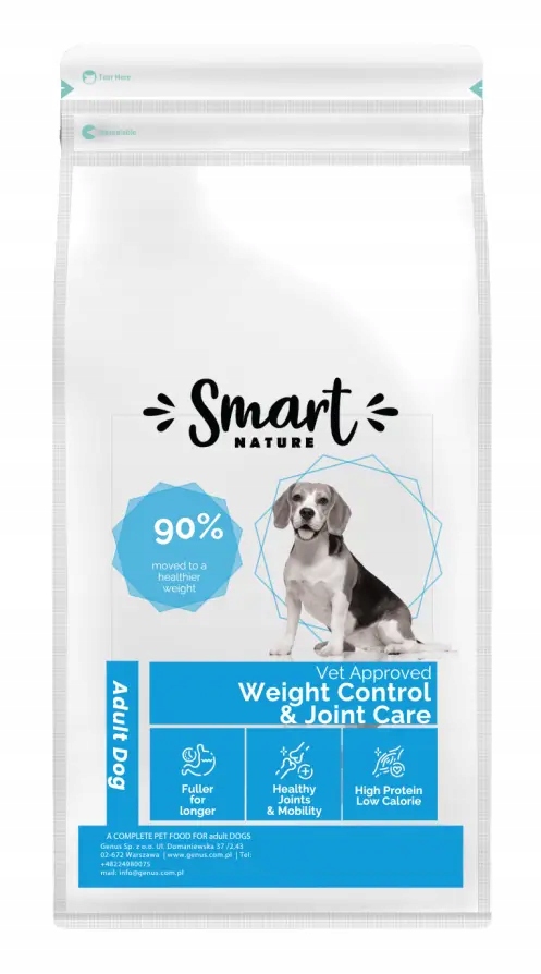 Smart Nature Vet Weight Controll &amp; Joint Care 1,5 kg podporující redukci