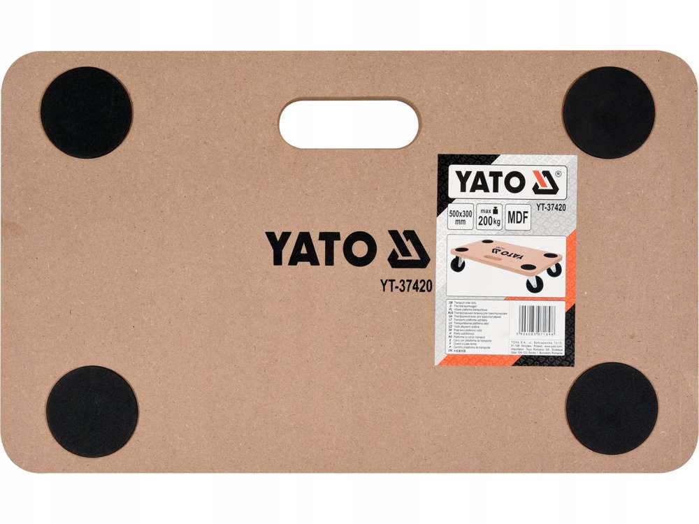 WÓZEK PLATFORMA TRANSPORTOWA YT-37420 YATO Marka Yato