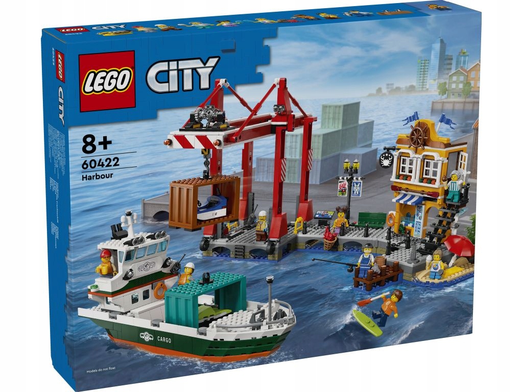 Lego 60422 City Přímořský přístav s nákladní lodí
